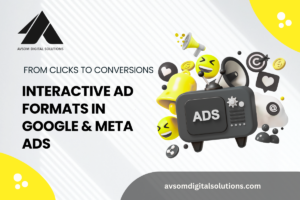 Read more about the article From Clicks to Conversions: Interactive Ad Formats in Google & Meta Ads